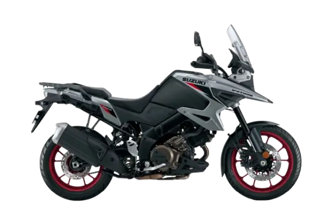 V-Strom 1050 - Light Gray / Red